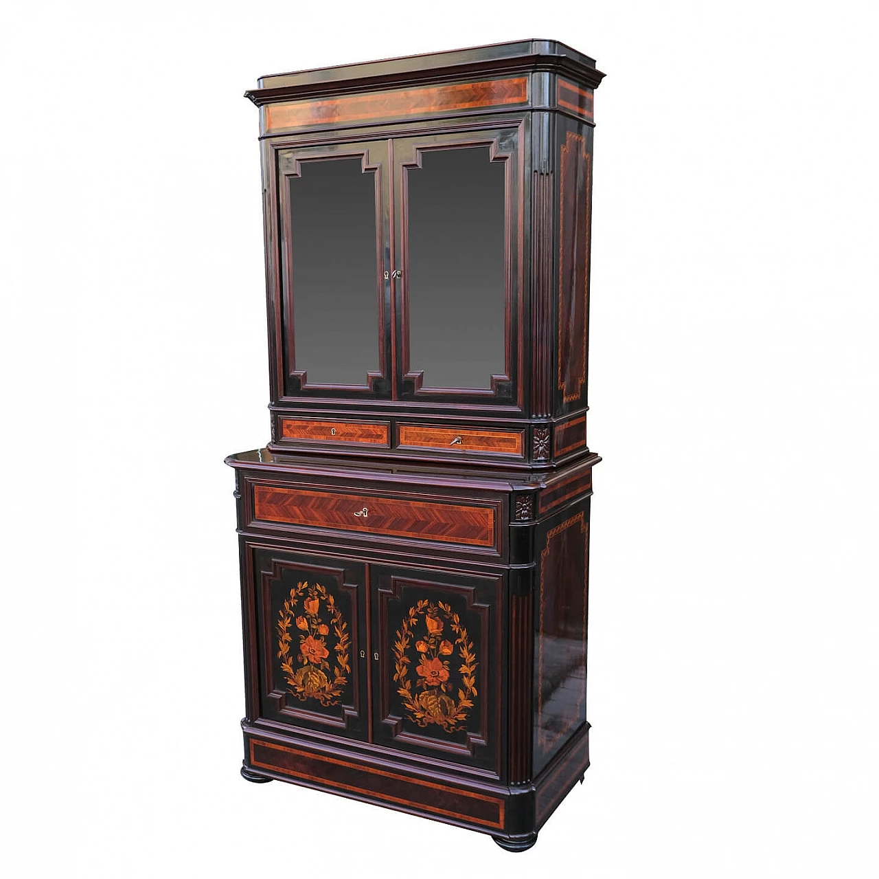 Cabinet Napoleon III with stand and desk, 19th century 1161324