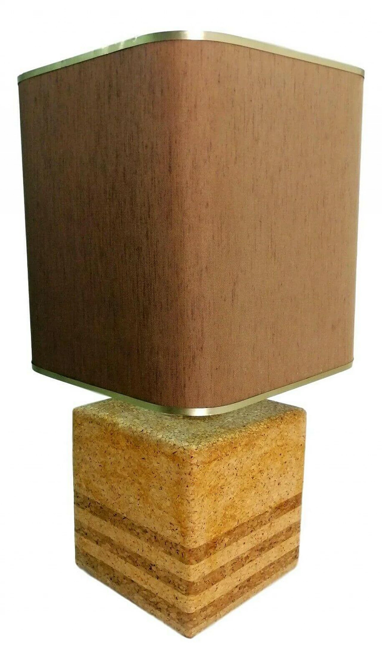 Table lamp made of cork, 70's 1161642