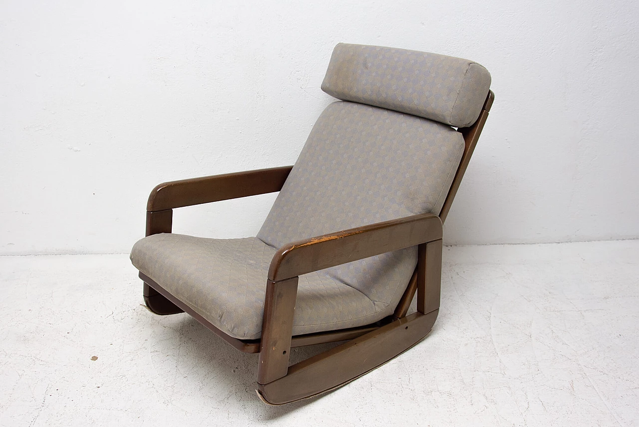 Czechoslovak rocking chair, 60s 1161864