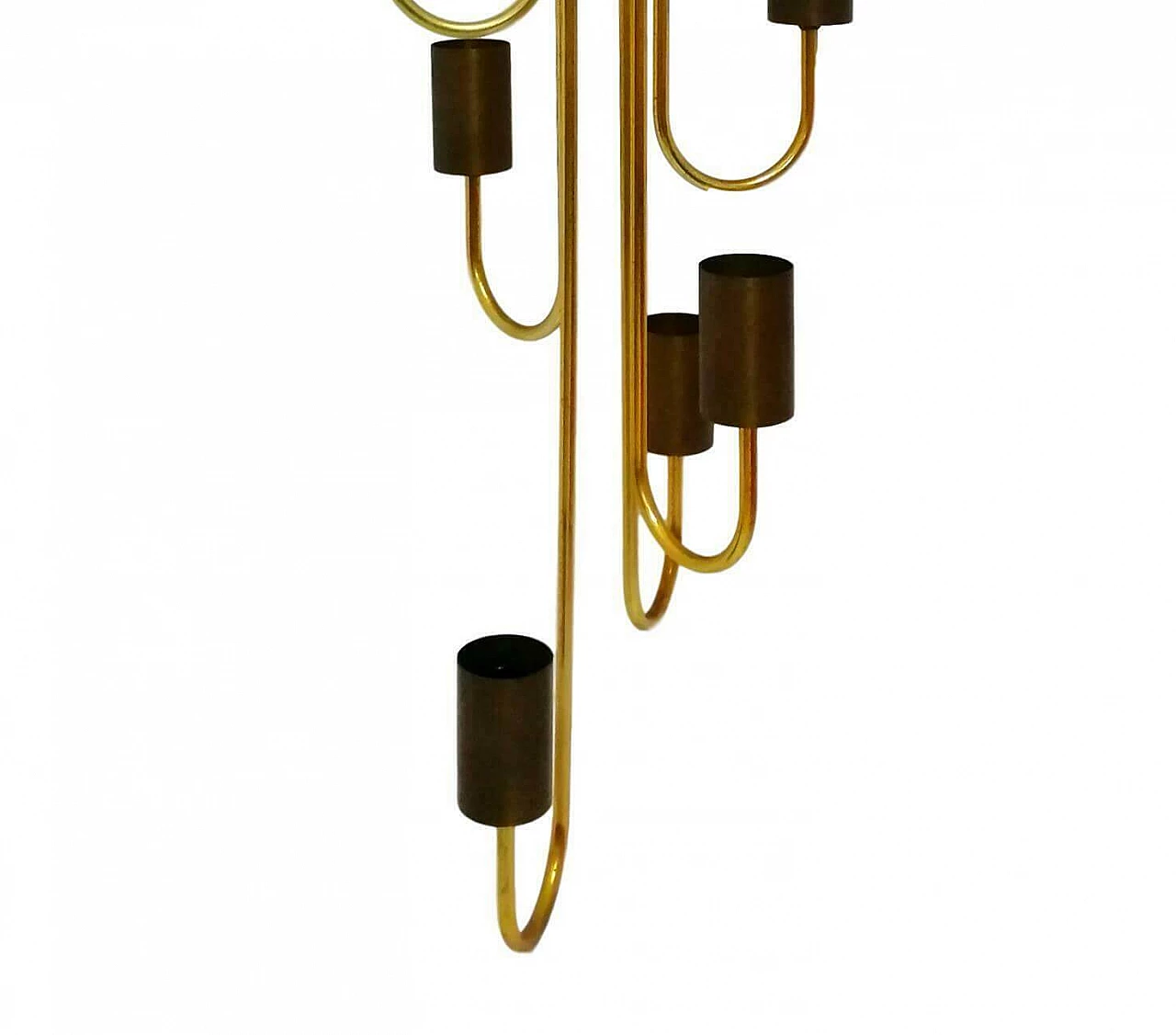 Six-light chandelier Goffredo Reggiani, 70s 1162058