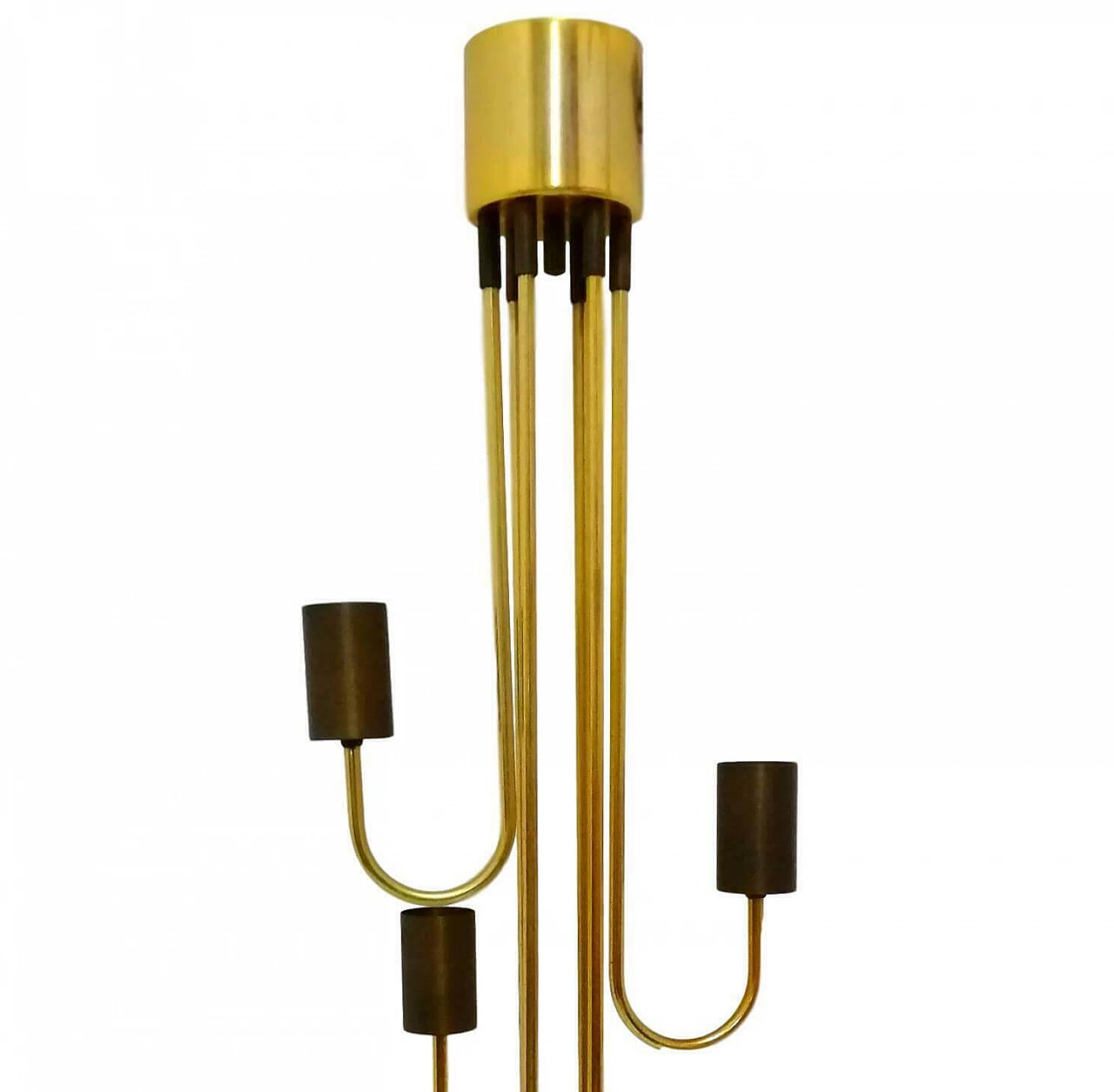 Six-light chandelier Goffredo Reggiani, 70s 1162059