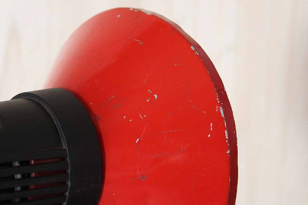 Red table lamp, 80's 1162603