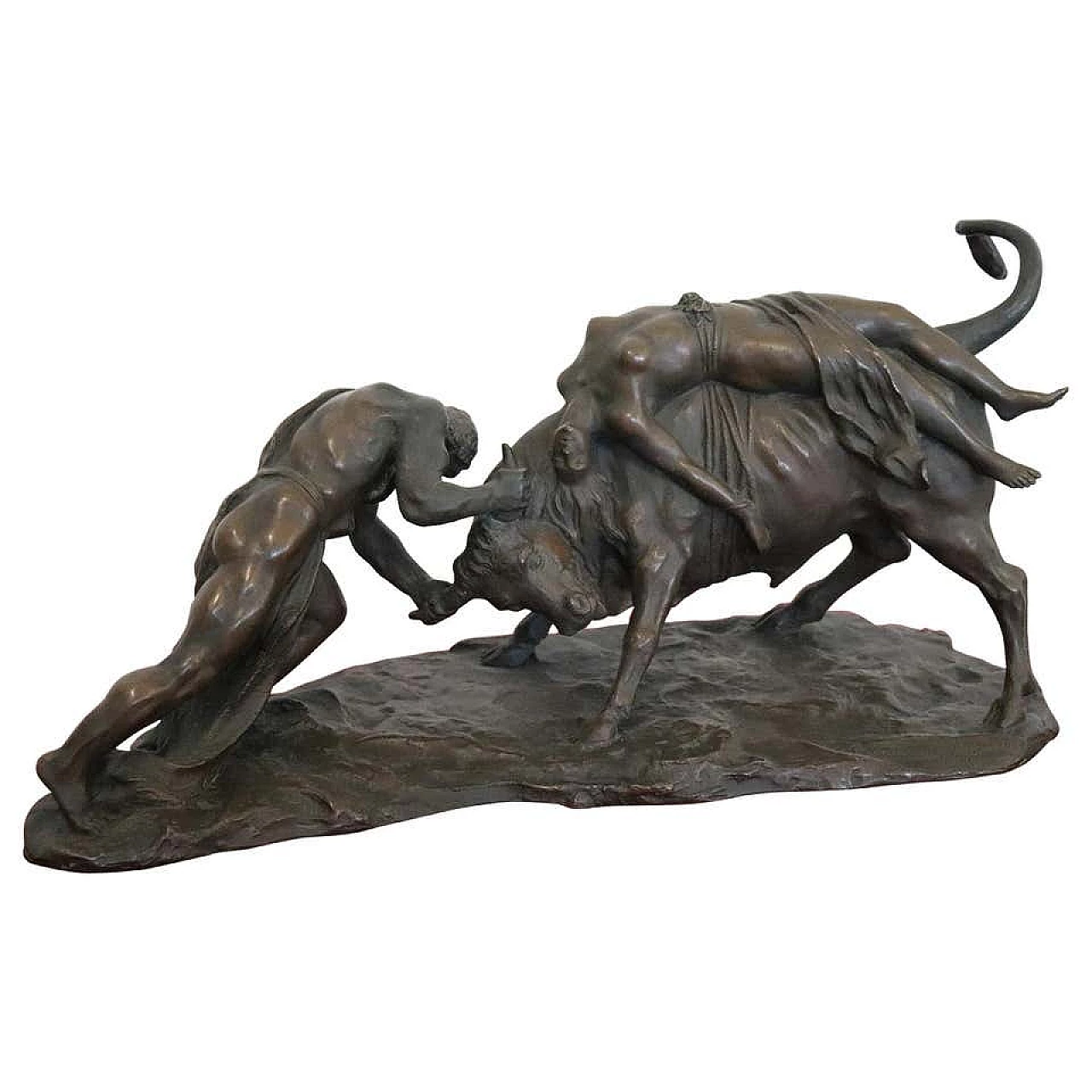 Gruppo in bronzo firmato Bontempi Umberto e datato 1916 1162701