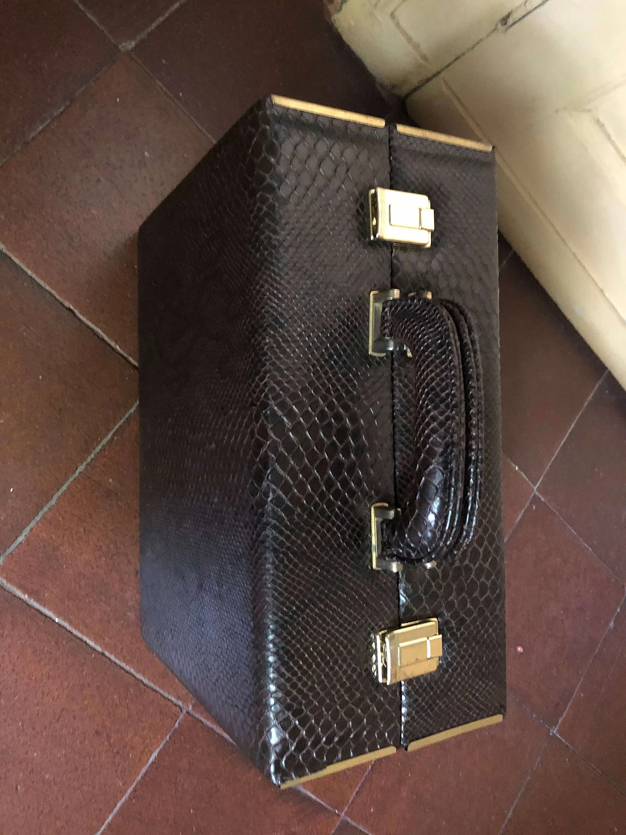 Reptile briefcase, 80's 1162928