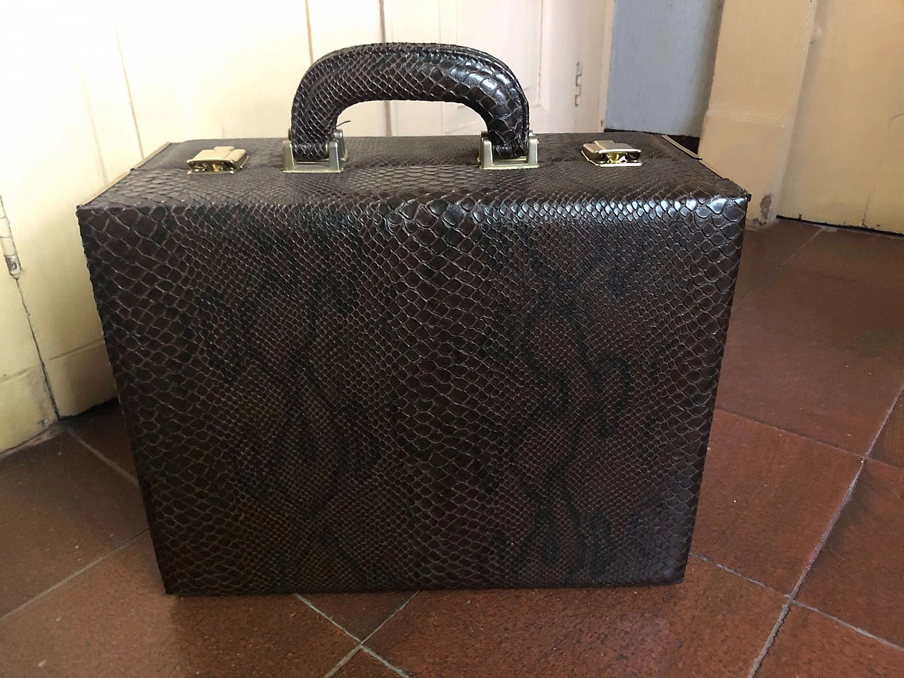 Reptile briefcase, 80's 1162933