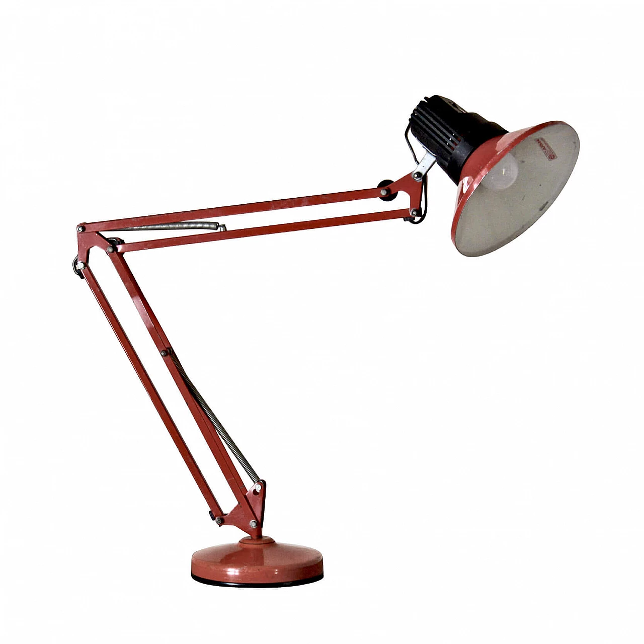 Red table lamp, 80's 1162934