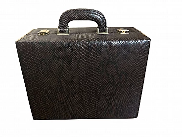 Reptile briefcase, 80's