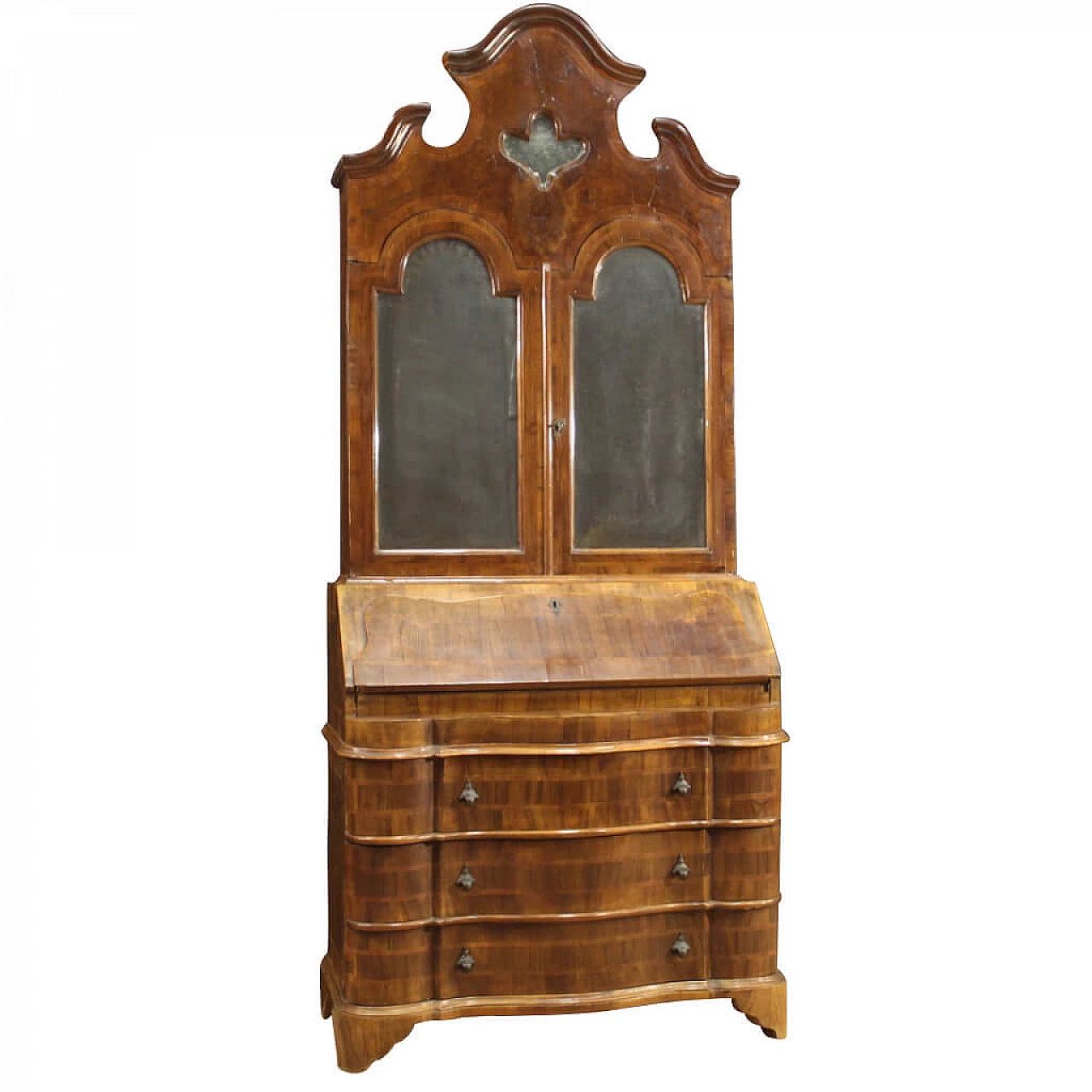 Veneto Trumeau in walnut, briar, cherry and beech wood 1163413