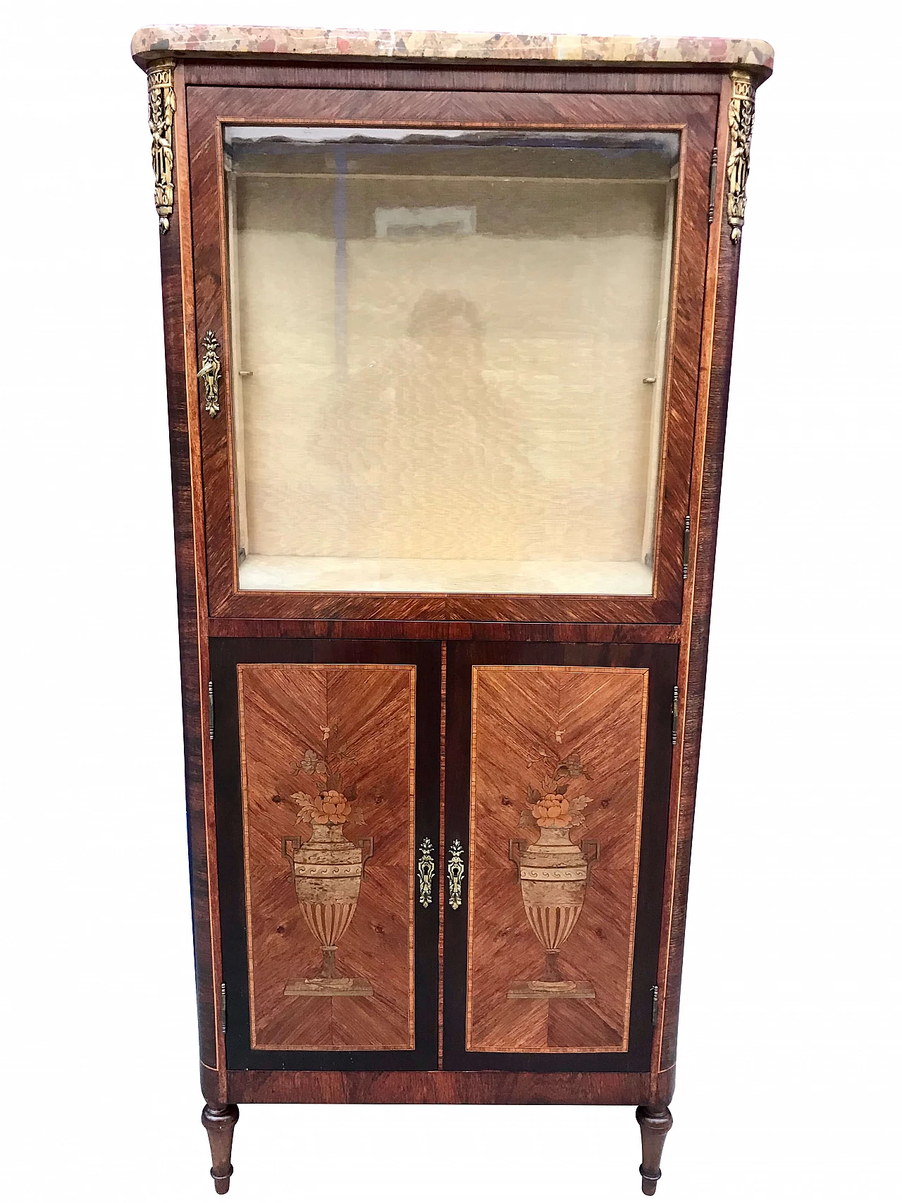 Small inlaid and paved display case by Gouffe Jeaune, 19th century 1163429