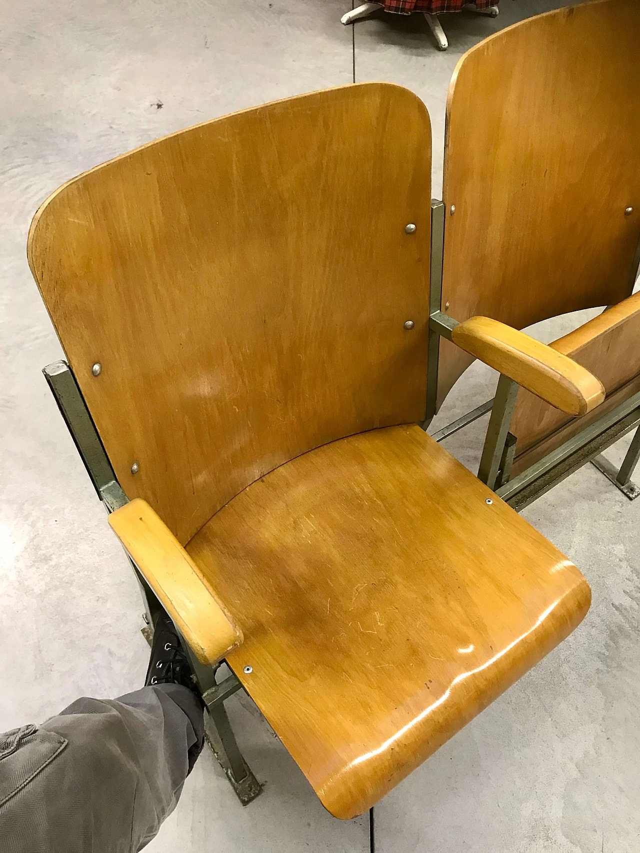 Row of cinema armchairs, 1950s 1163493