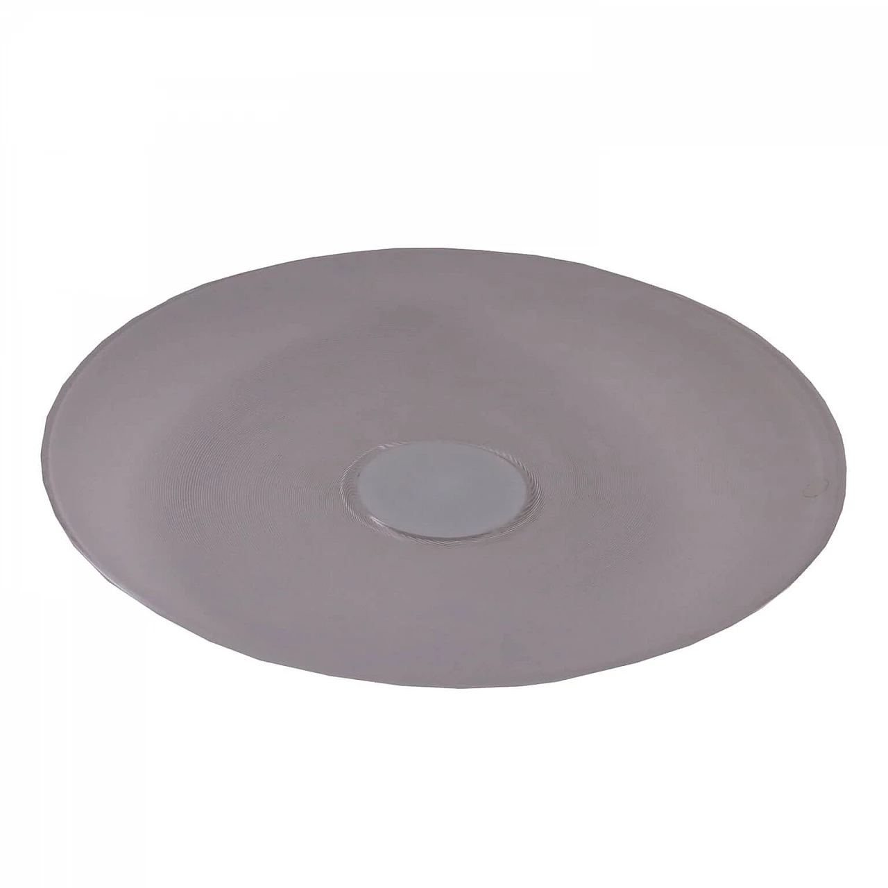 Piatto in vetro di Murano di Tapio Wirkkala per Venini, anni '80 1163740