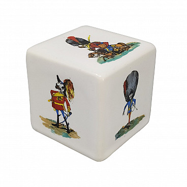 Ceramic paperweight by Piero Fornasetti, 1950s