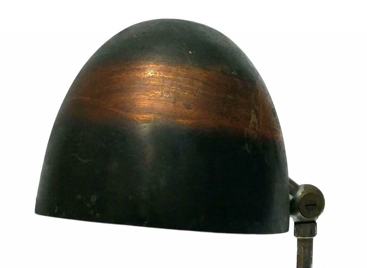 Lampada da tavolo industriale Bauhaus di Anker Lyhne, anni '50 1163923
