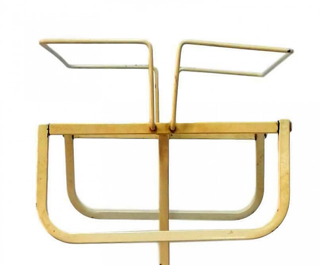 Towel rack with ceramic base, 60s 1163954