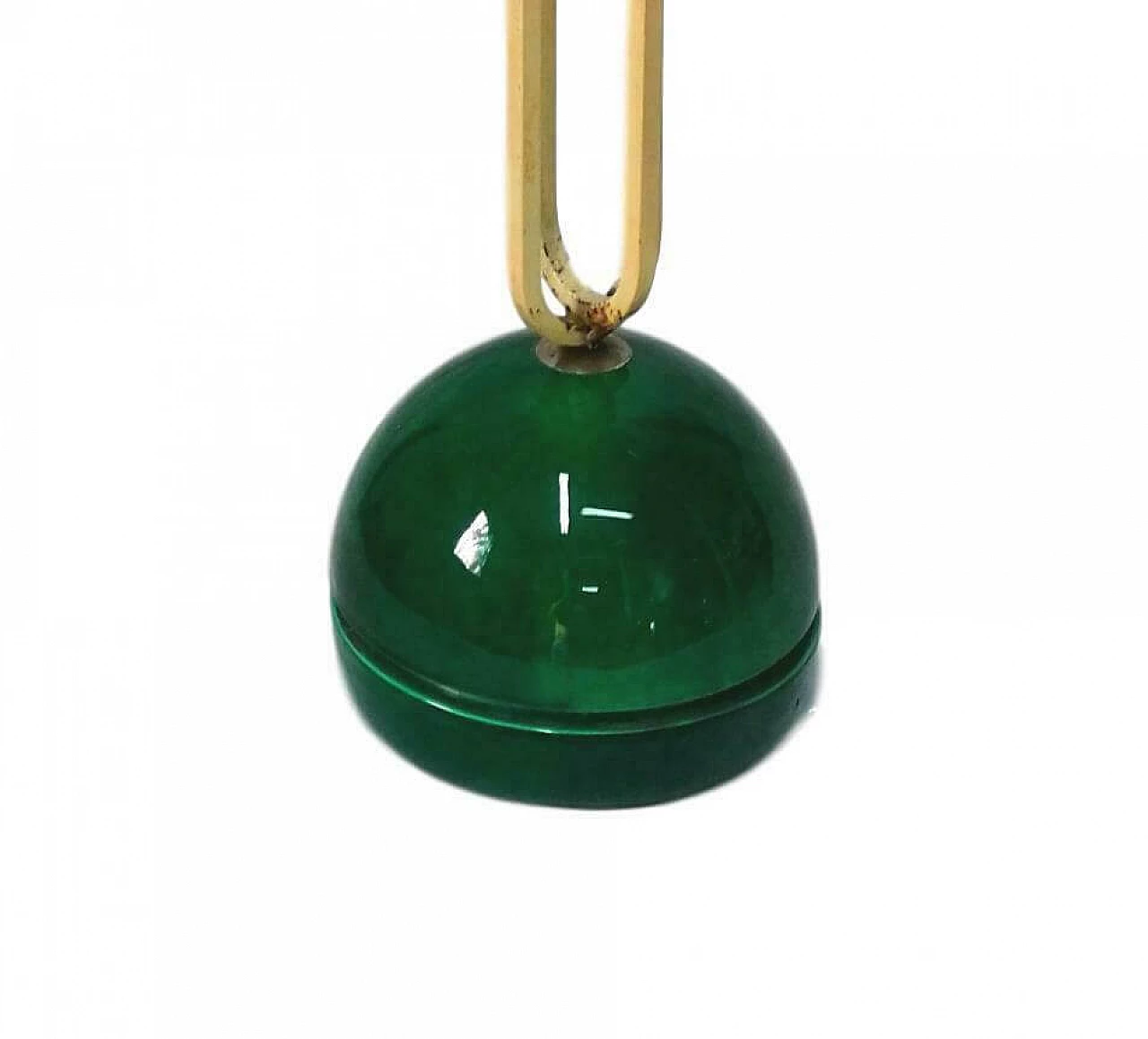 Towel rack with ceramic base, 60s 1163958