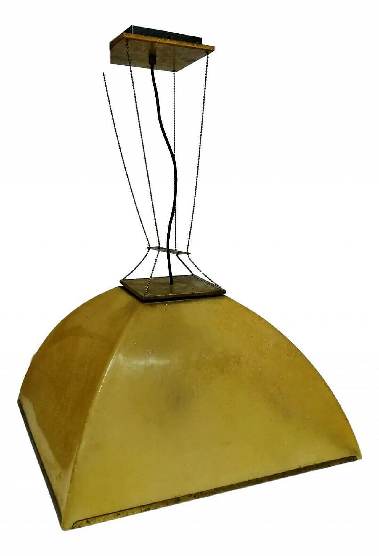 Pendant lamp by Salvatore Gregorietti for Lamperti, 70's 1164160