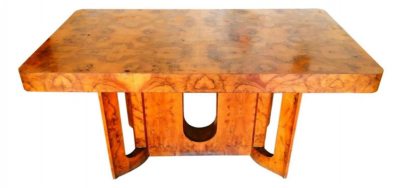 Art Deco dining table by Carlo Monguzzi for Mobilificio Lissone, 1950s 1164402