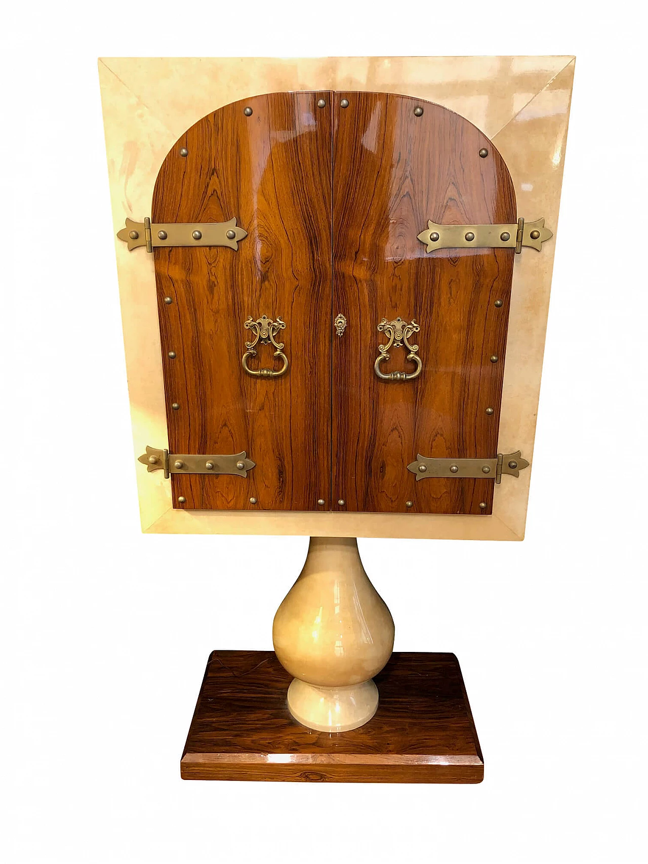 Mobile Bar in palissandro di Aldo Tura, anni '60 1164408