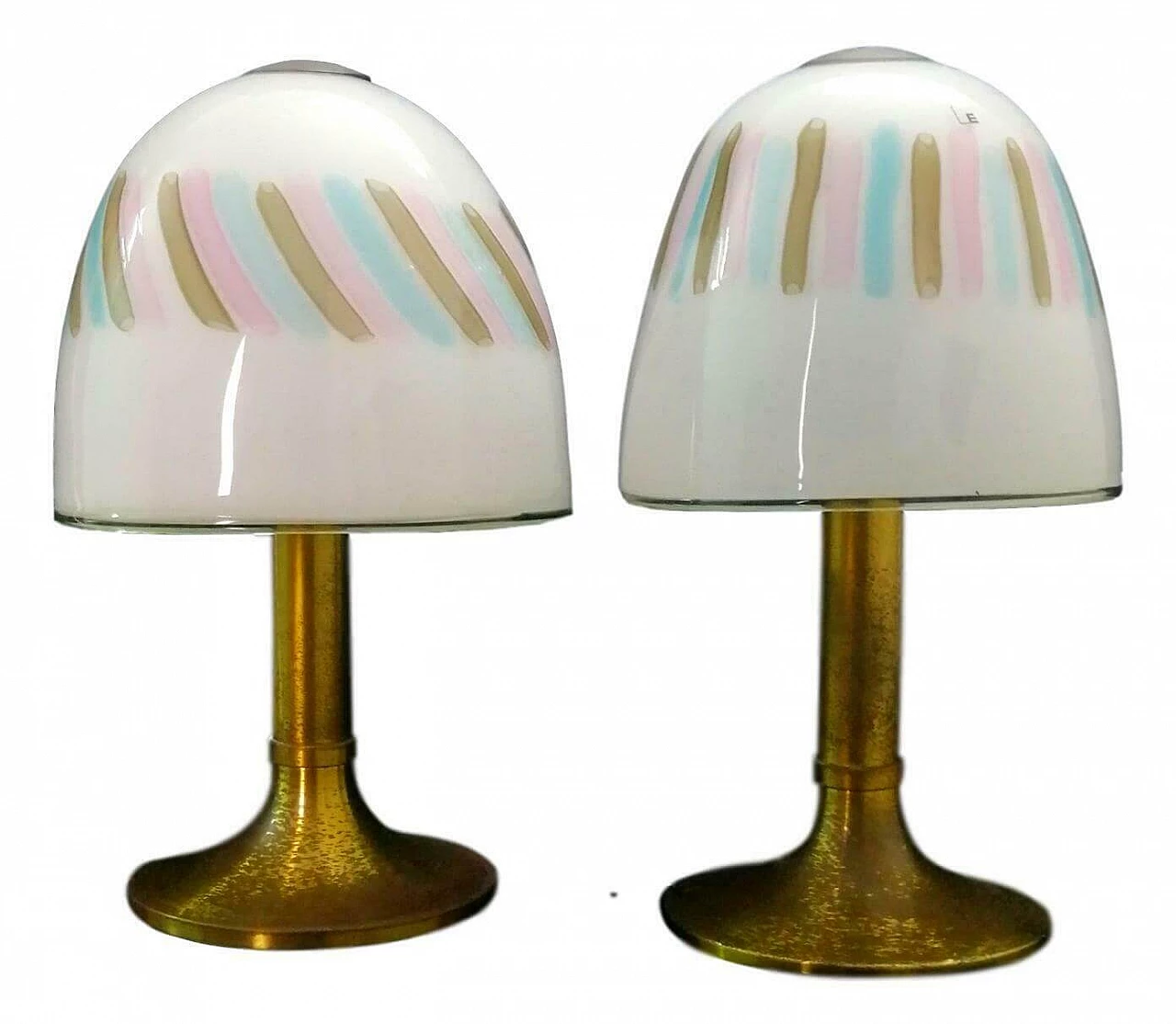 Pair of table lamps by Angelo Brotto for Esperia, 1970s 1164497