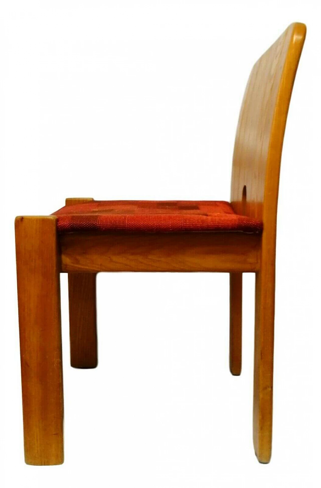4 Sedie in legno di design, anni '70 1164514