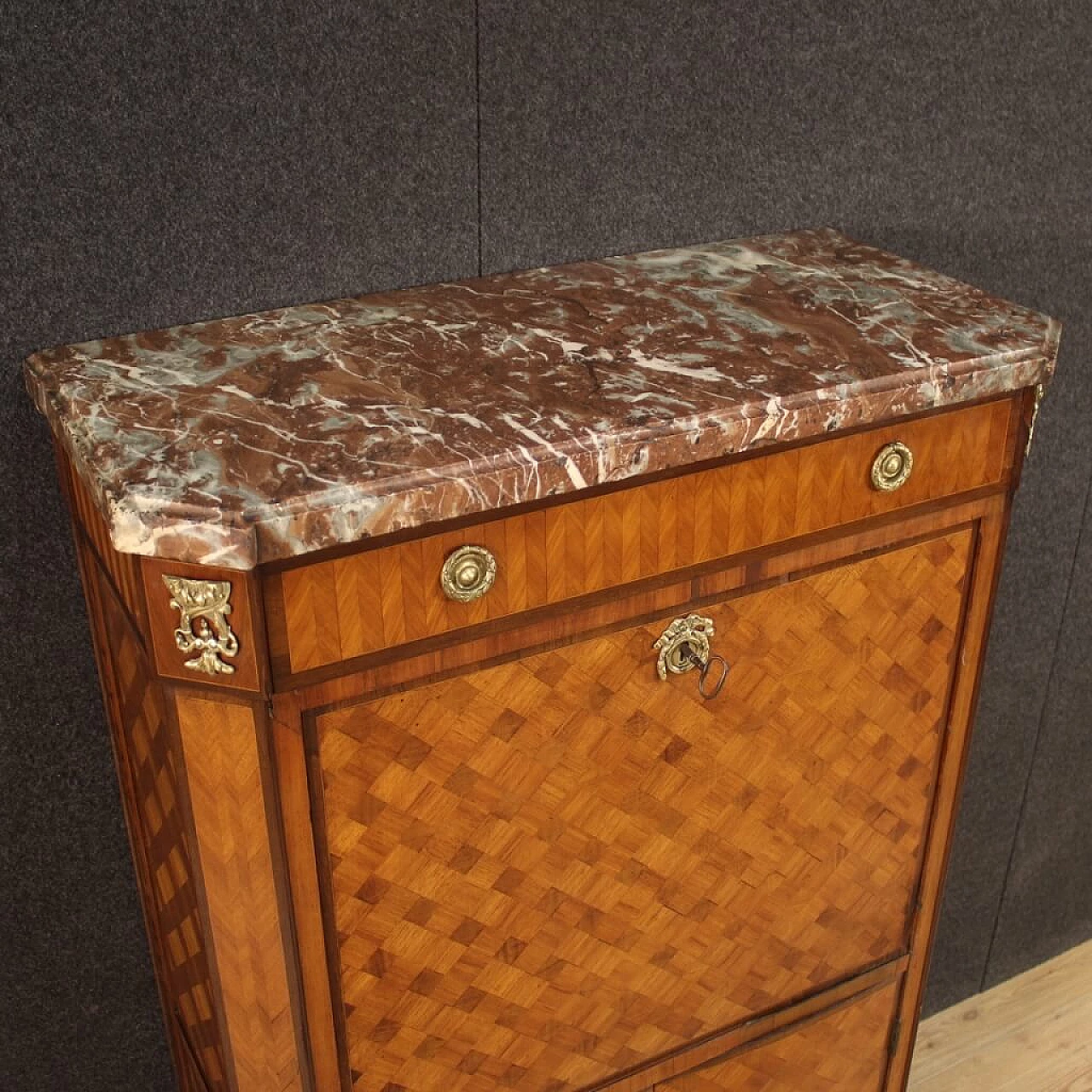 Antique French secrétaire in wood, 19th century 1164868