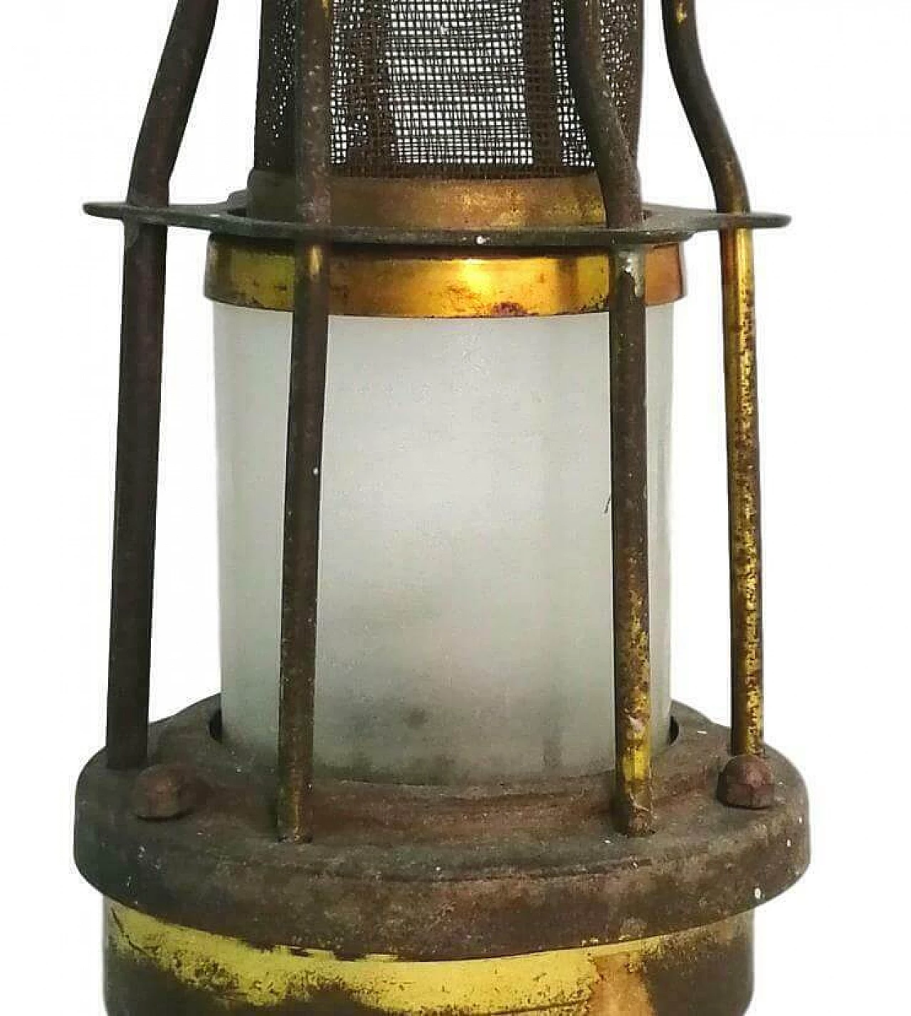 Lanterna da minatore Friemann & Wolf, fine '800 1165195