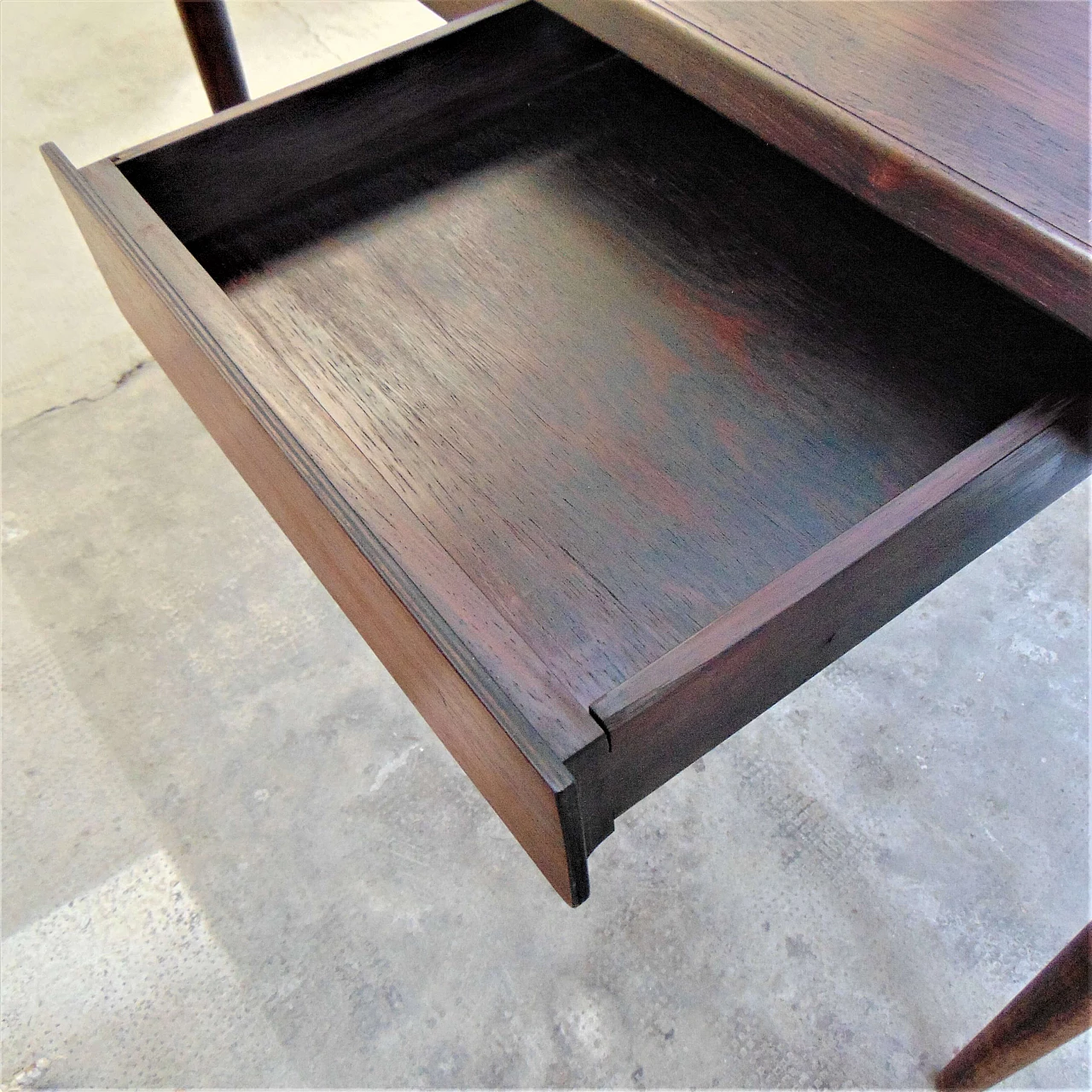 Danish rosewood coiffeuse desk with mirror, 60s 1165210