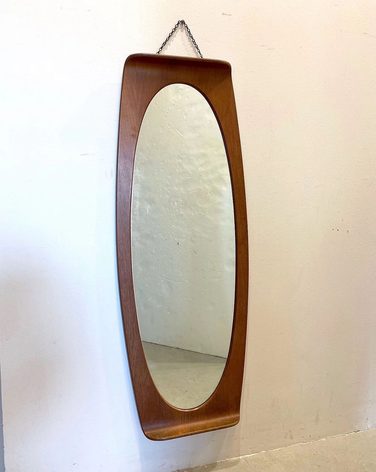 Teak mirror by Campo & Graffi, anni '60 1165552
