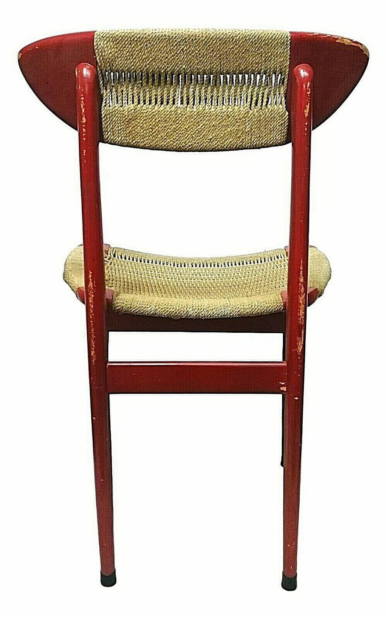 Wooden chair and rope by Hans Wegner, 1950s 1165624
