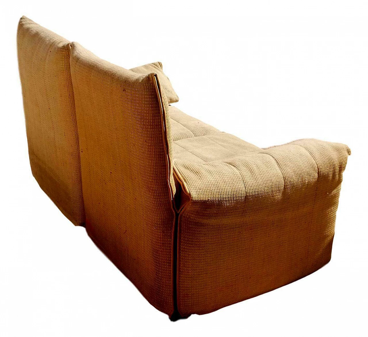 Two-seater sofa system Baia di Antonio Citterio and Paolo Nava for B & B, 70s 1165759