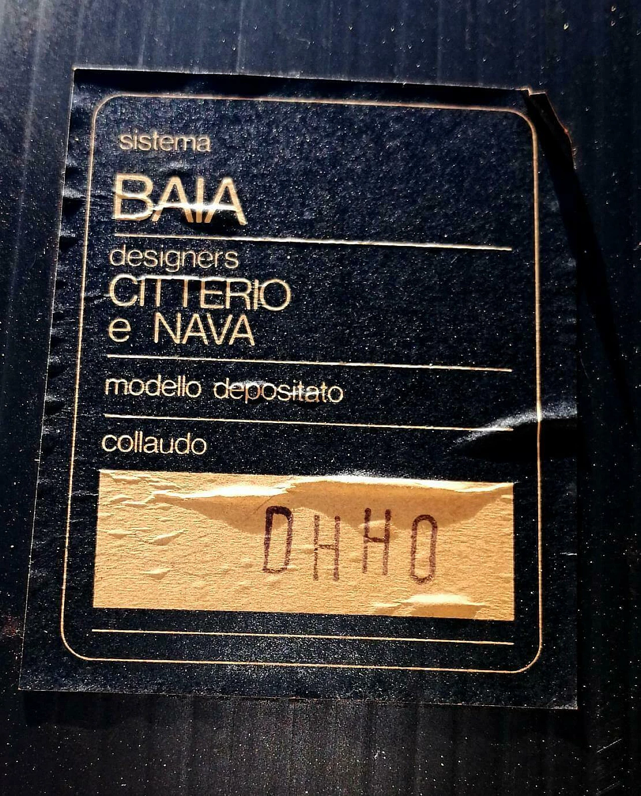 Divano a due posti sistema Baia di Antonio Citterio e Paolo Nava per B&B, anni '70 1165760