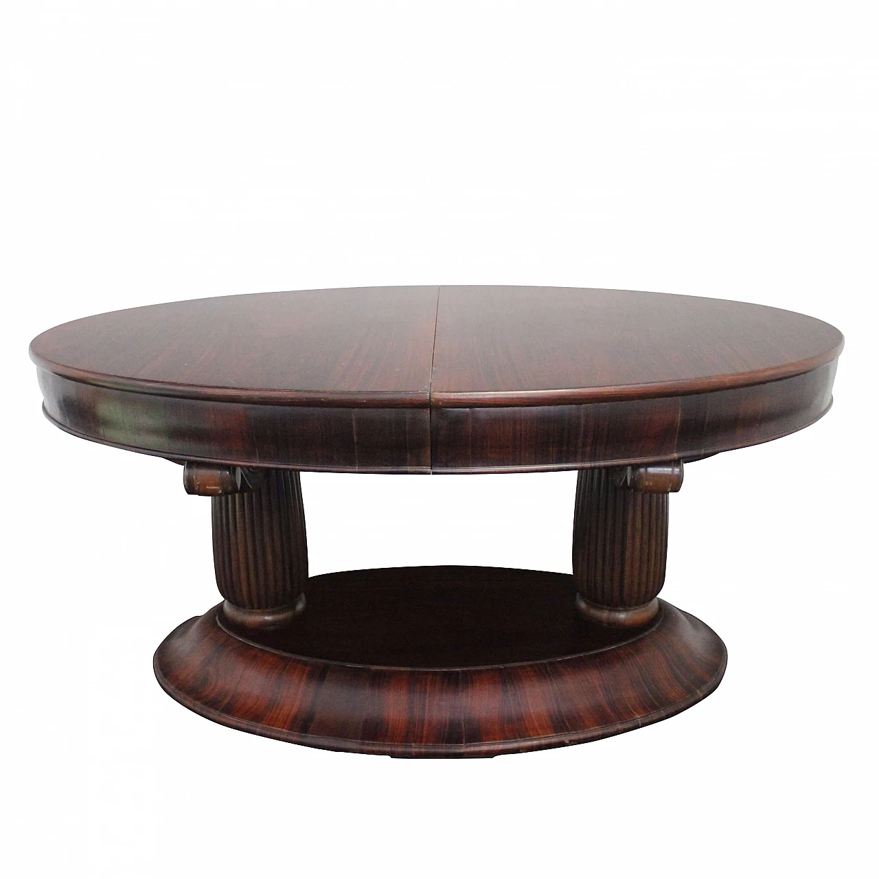 Extendable rosewood dining table Art Deco, 1920s 1166049