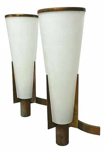 Wall lamp model 2021/2 by Stilnovo, 60s