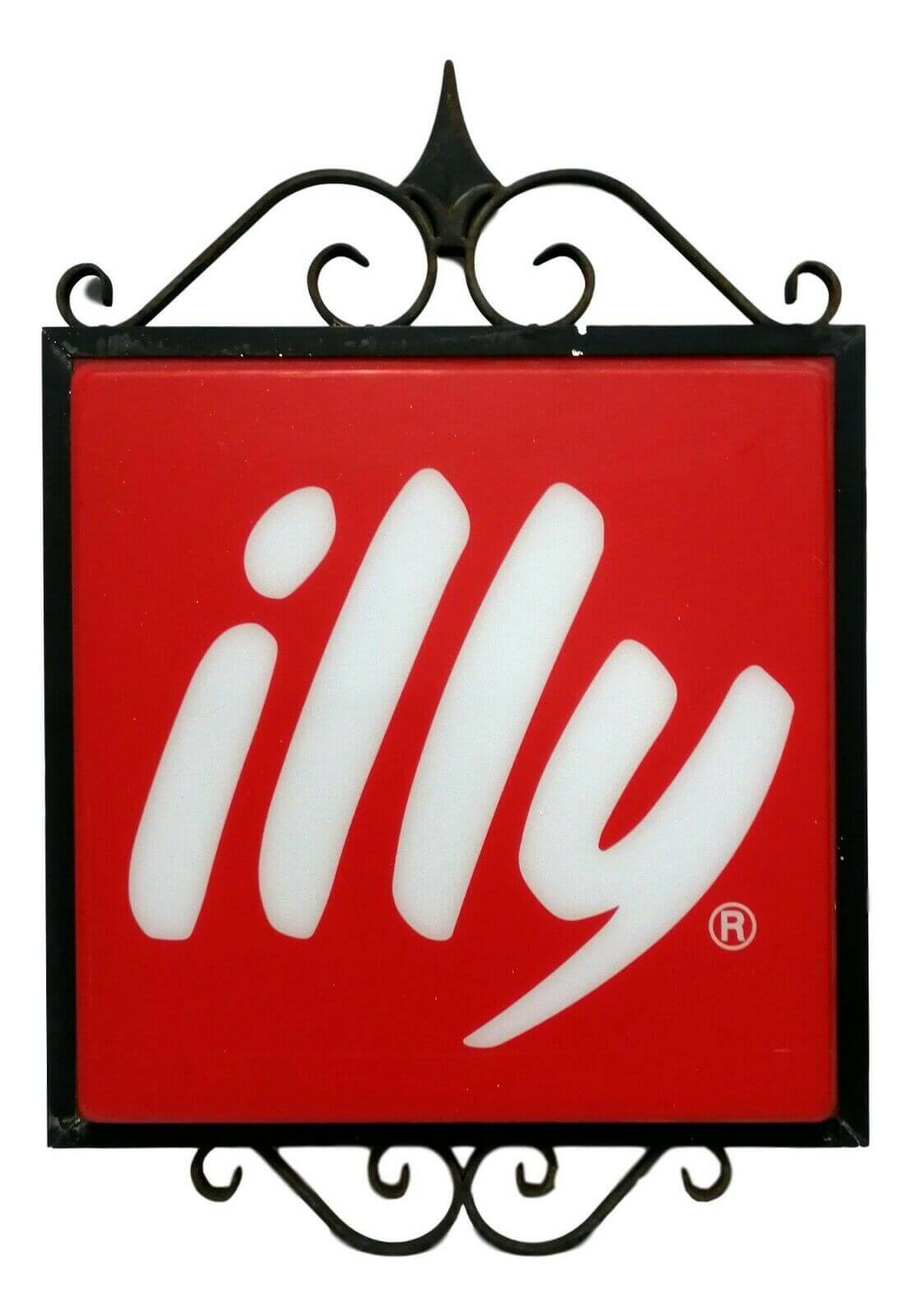 Lighting sign by Illy Caffè, 70s | intOndo