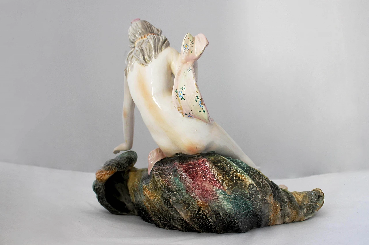 Ceramic figurine of a woman signed Olimpia, 1940s 1166347