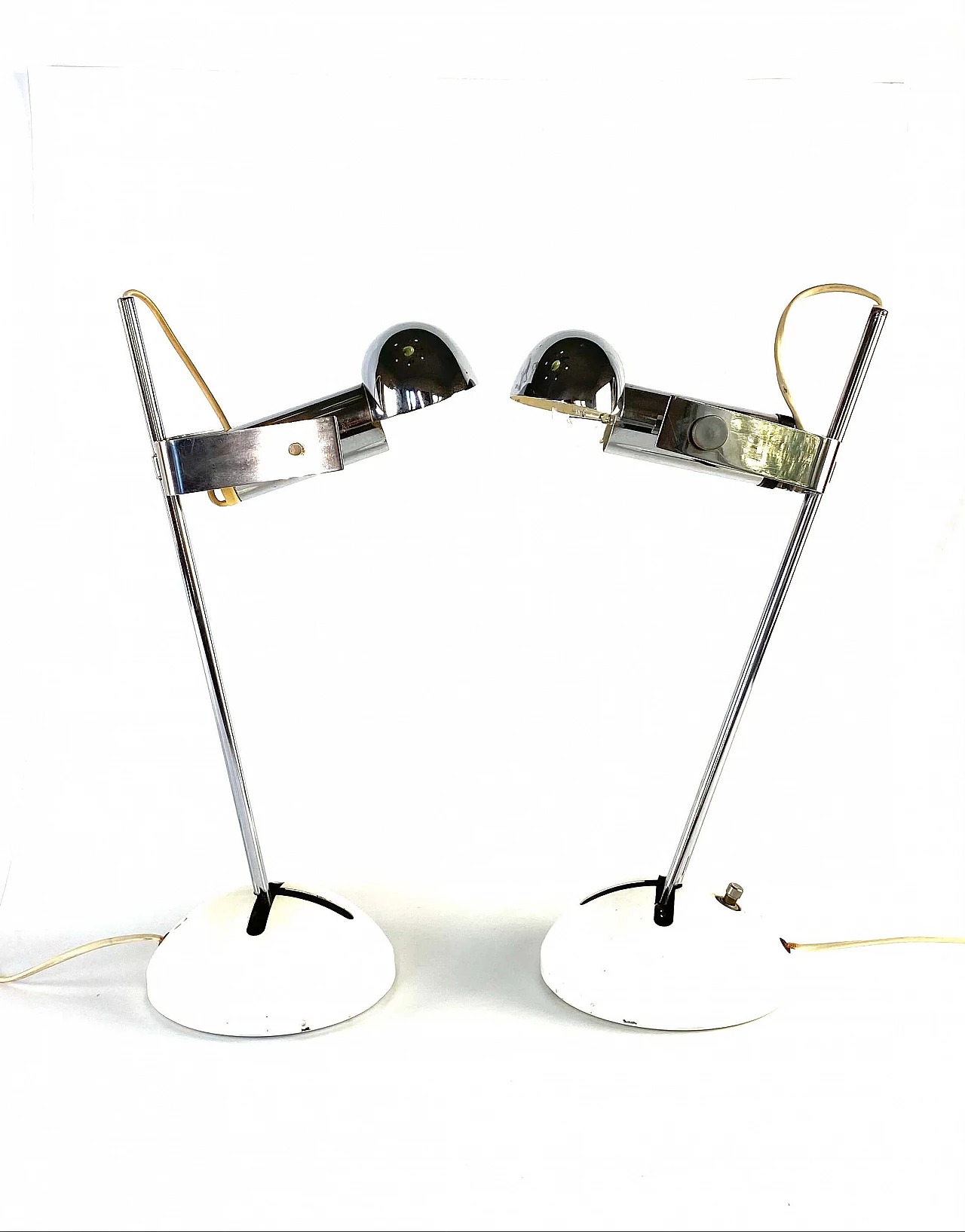 Pair of table lamp T395 by Robert Sonneman for Luci Milan, 1972 1166502
