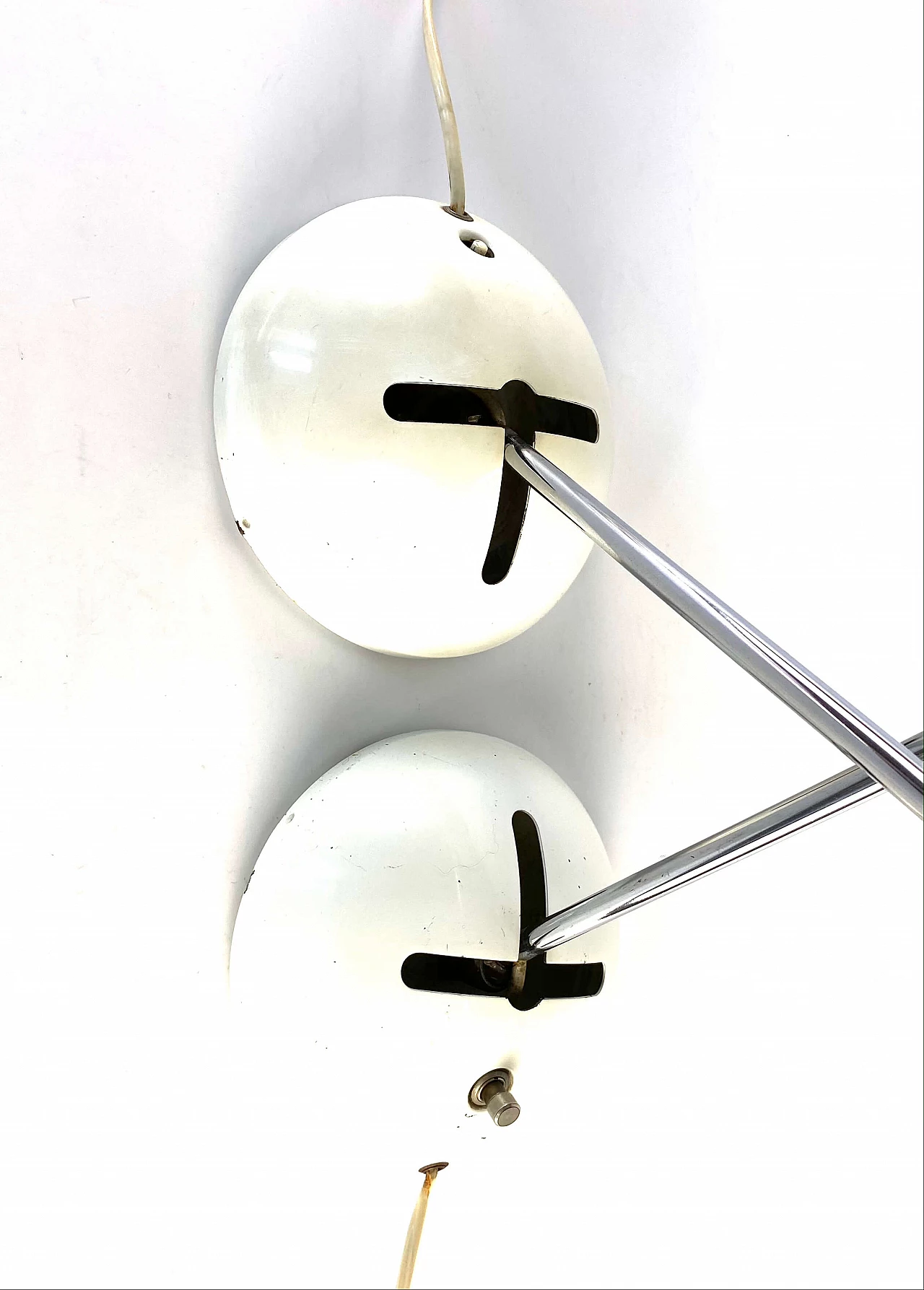 Pair of table lamp T395 by Robert Sonneman for Luci Milan, 1972 1166508