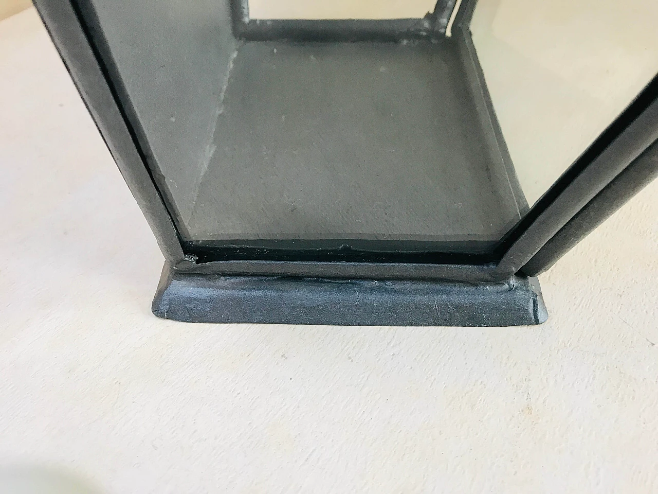 Pair of English style copper wall street lamps for outdoor use, 20th century 1166573