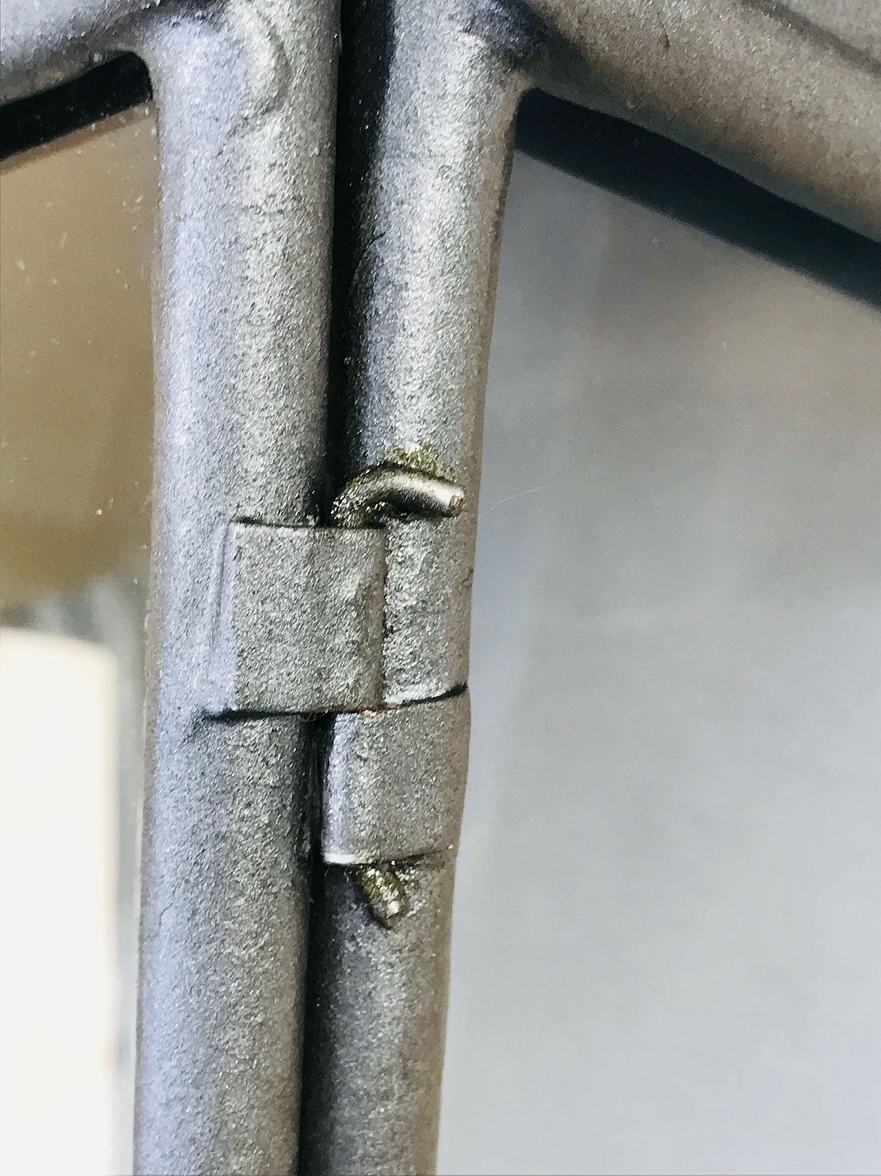 Pair of English style copper wall street lamps for outdoor use, 20th century 1166577