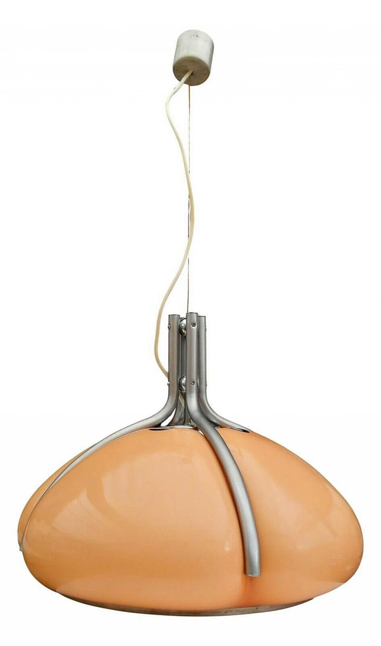 Chandelier Quadrifoglio by Gae Aulenti for Guzzini Harvey, 70s 1166607