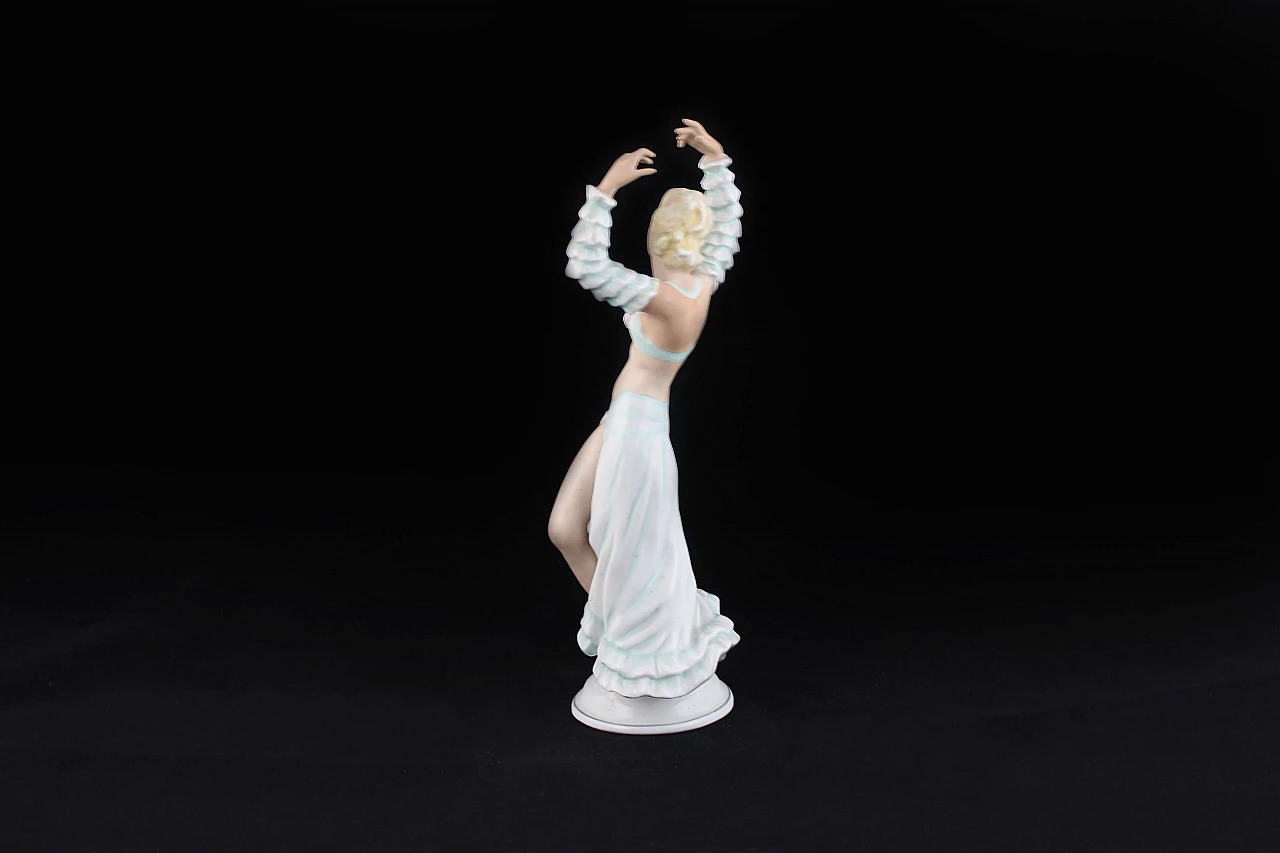 Ceramic sculpture Ballerina by Chaubach Kunst, 40s 1166627