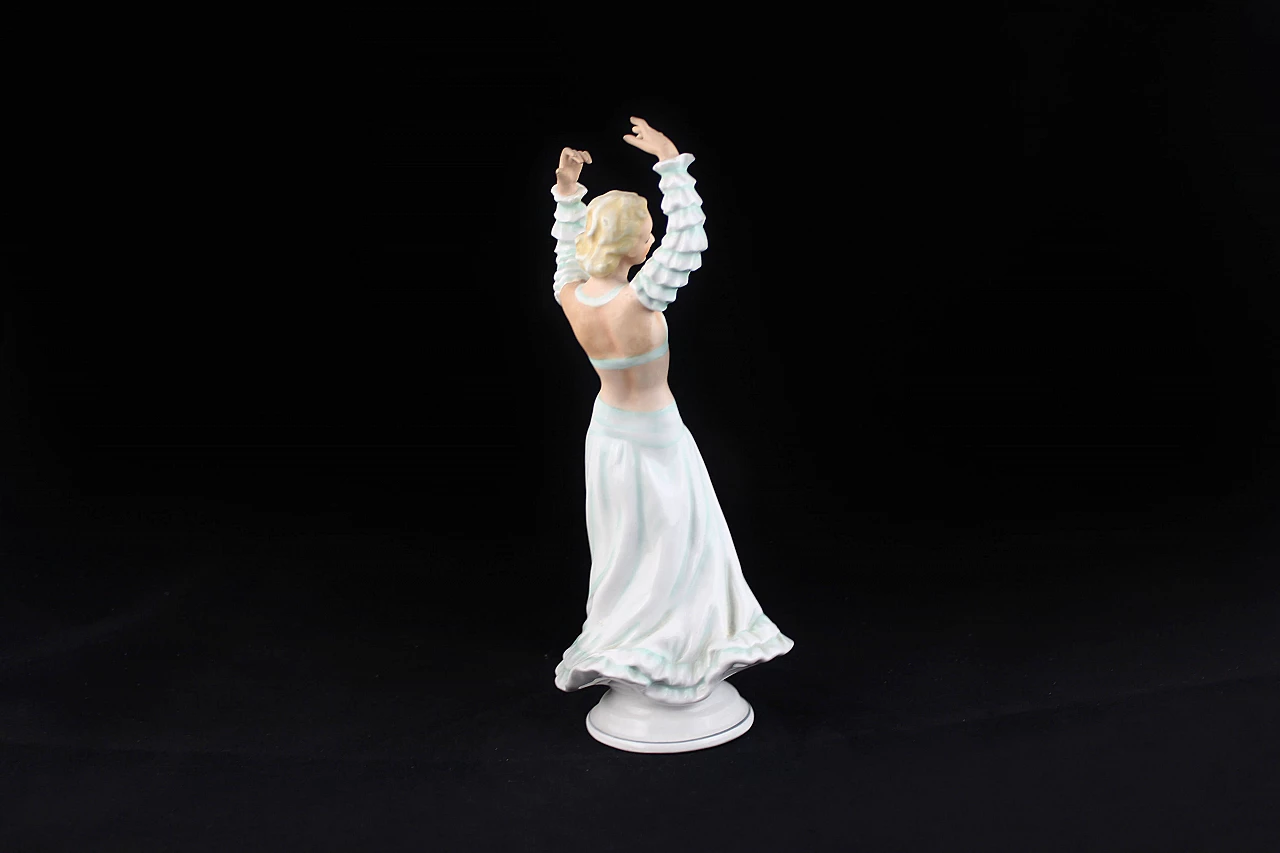 Ceramic sculpture Ballerina by Chaubach Kunst, 40s 1166628
