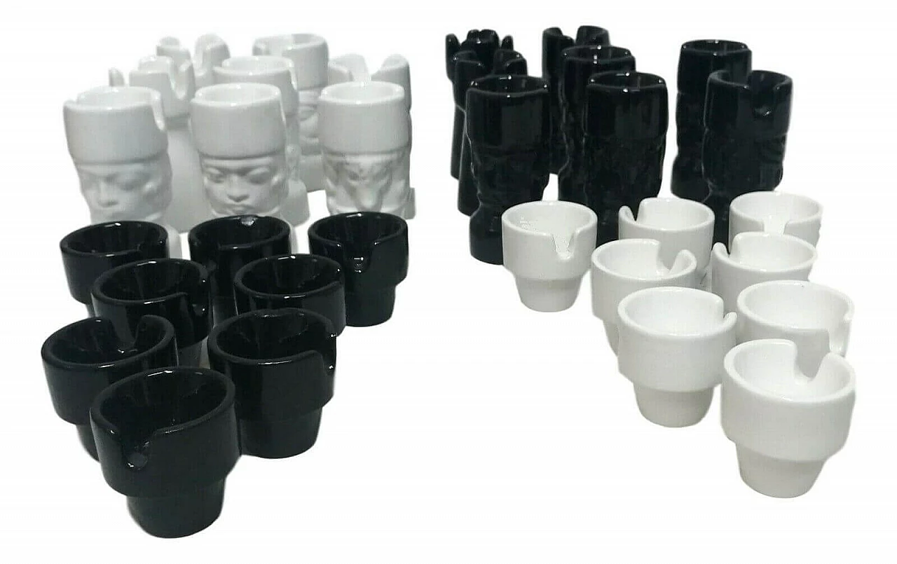 Scacchi in ceramica di Enzo Bioli per Il Picchio 1166876