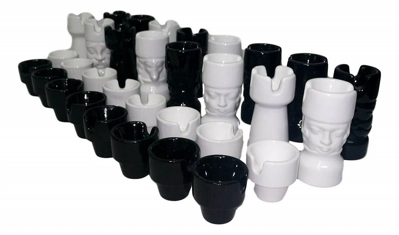 Scacchi in ceramica di Enzo Bioli per Il Picchio 1166878