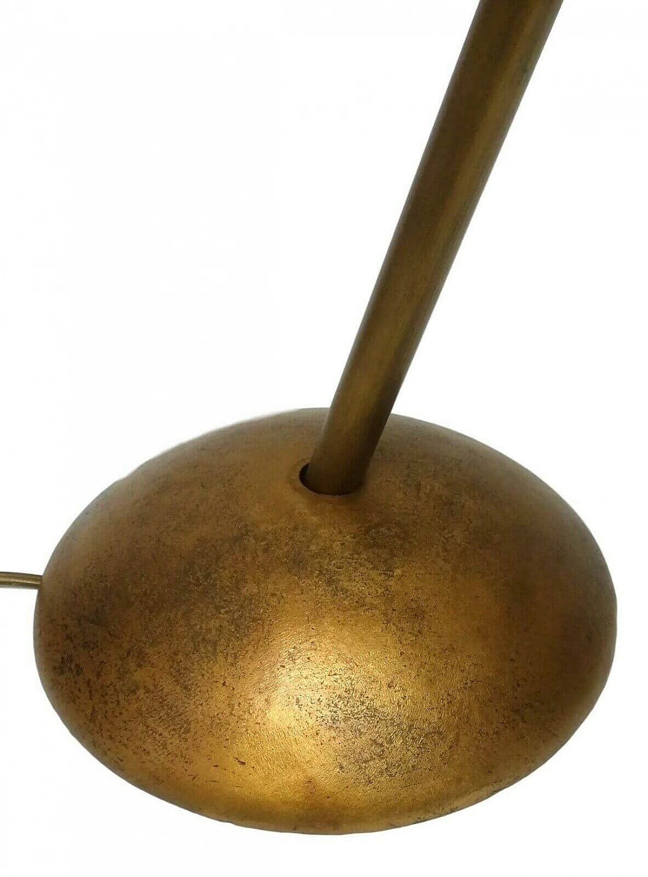 Bronze Caribe floor lamp by Ettore Sottsass for Targetti Sankey, 70s 1167094