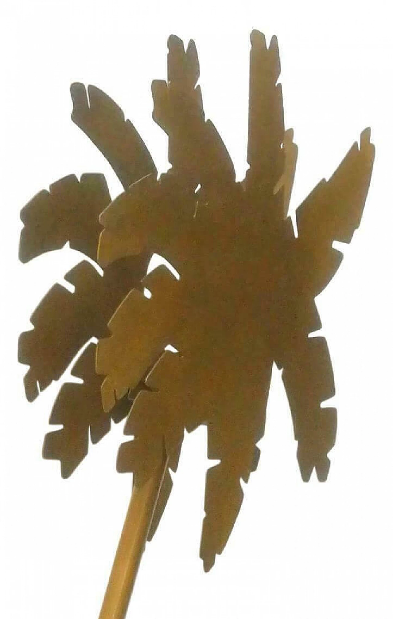 Lampada da terra Caribe in bronzo di Ettore Sottsass per Targetti Sankey, anni '70 1167097