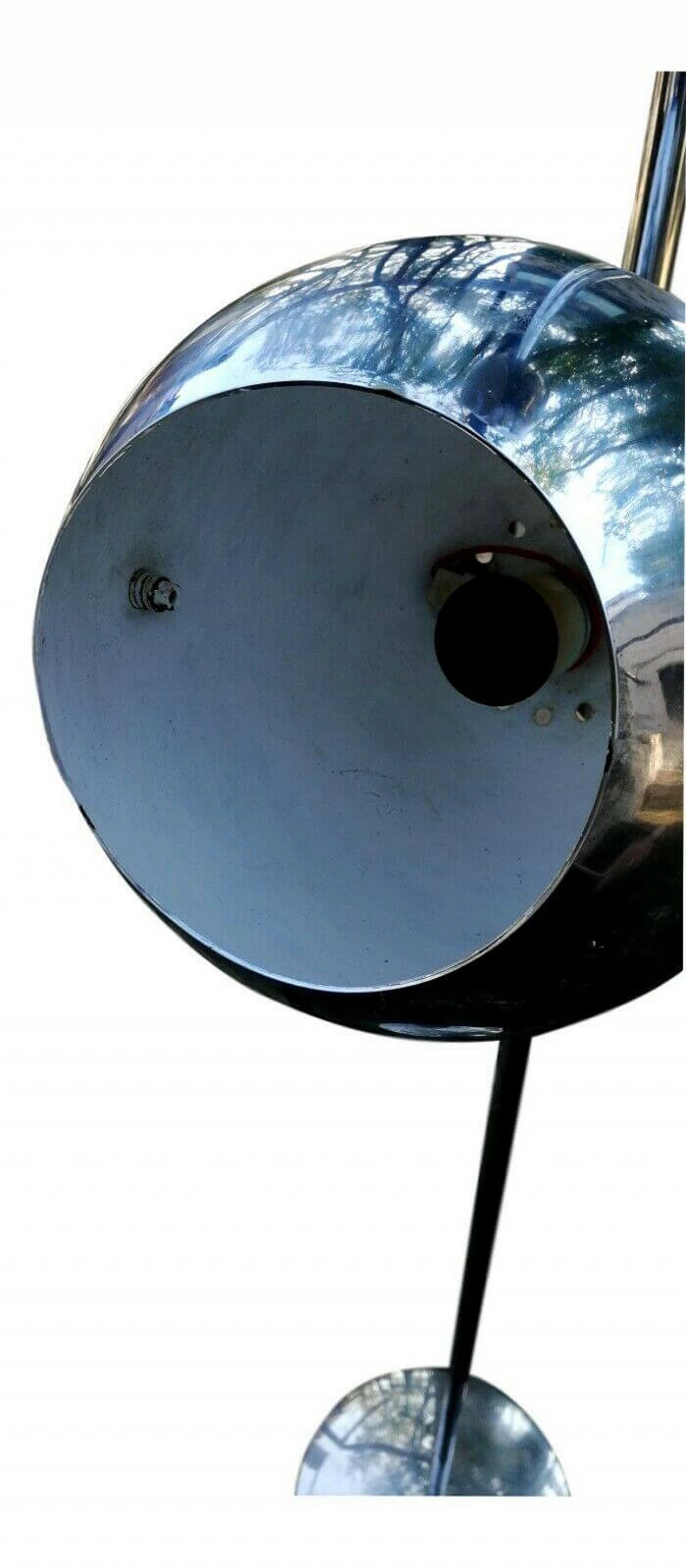 Floor lamp in steel by Goffredo Reggiani, 70s 1167125