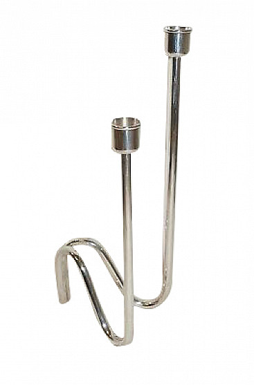 Candle holder by Lino Sabattini silver plated