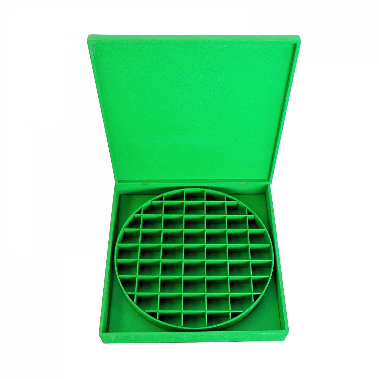 Sormani Tie Rack 1980's, Apple Green Glossy Lacquer 1167393