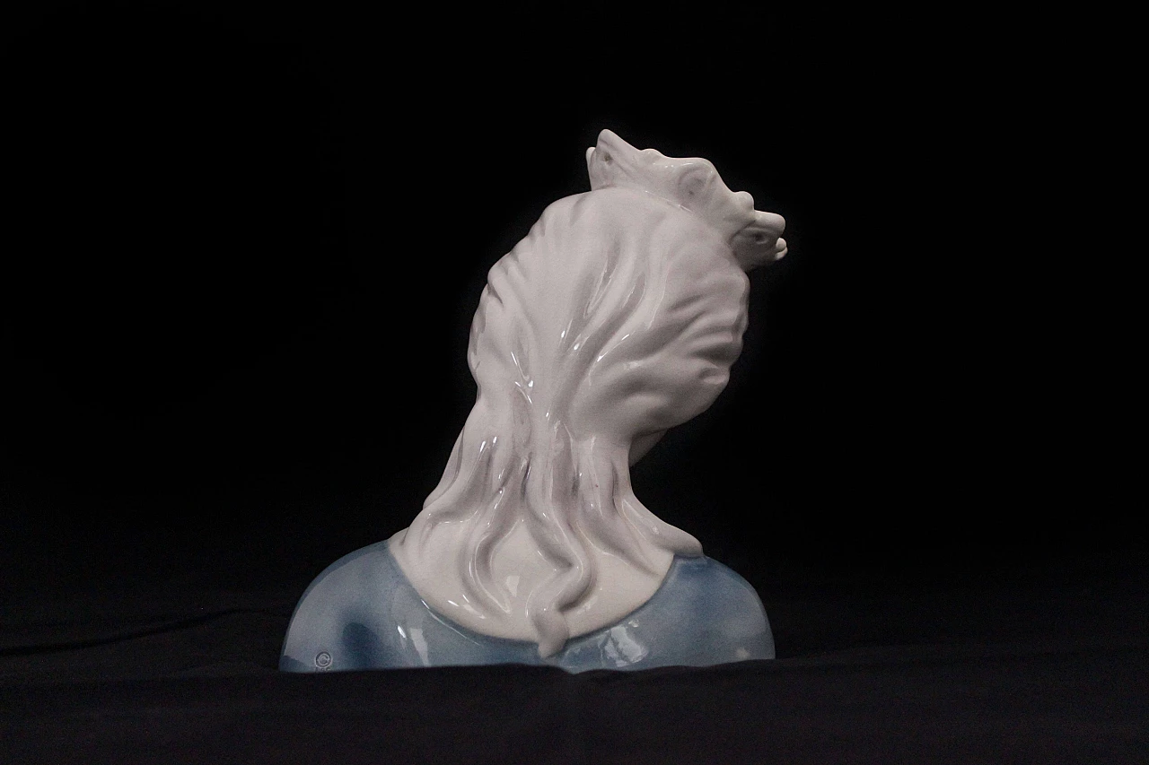 Ceramic bust of Madonna by Goldscheider, 1940s 1167468